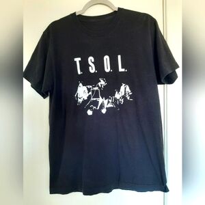 T.S.O.L. Black T Shirt